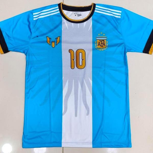 Argentina Messi 10 26 Authentic Jersey